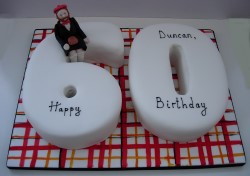 Mans 60th Birthday cake